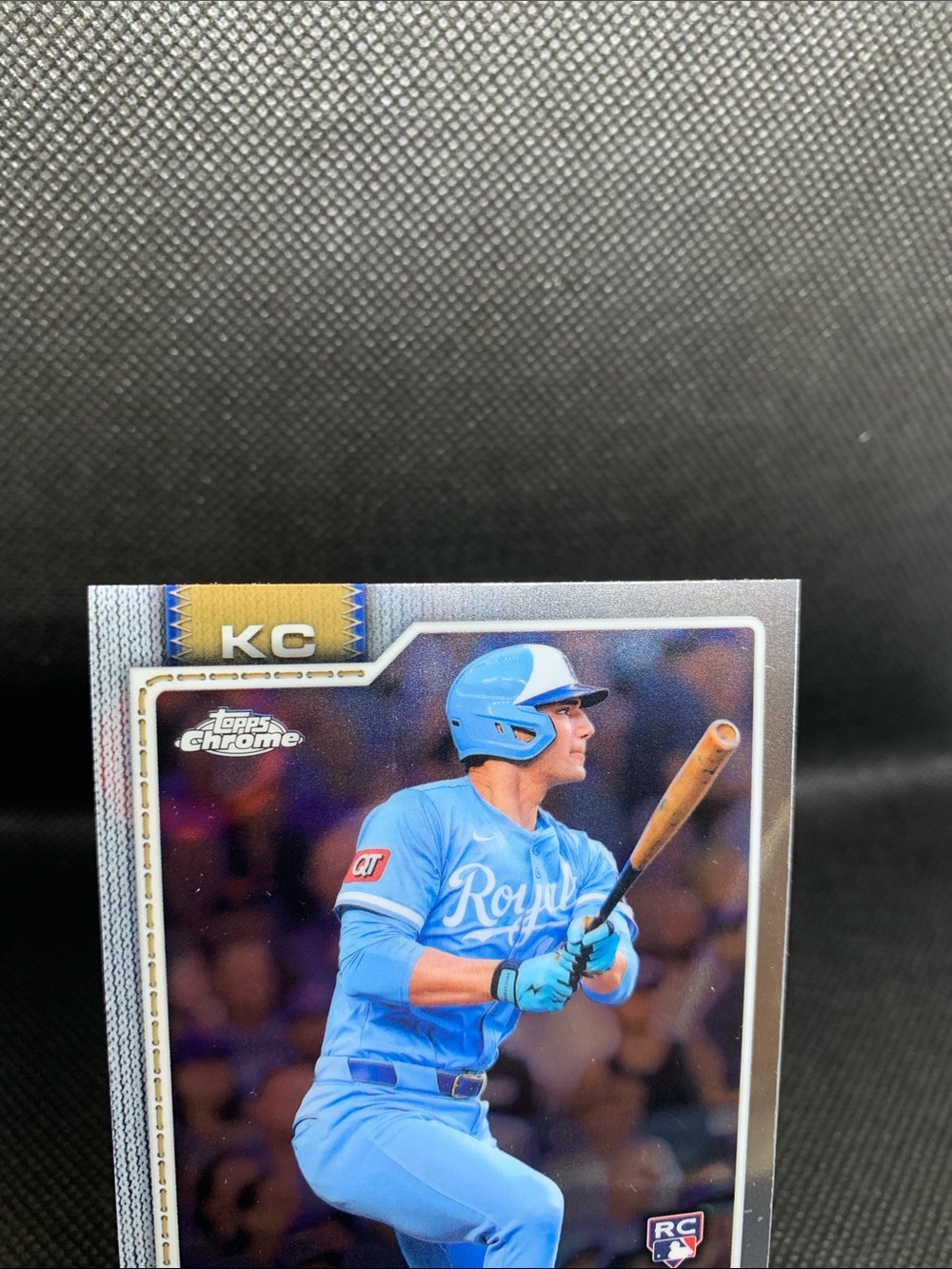 KC Royals Jac Caglianone Topps Chrome Silver Rookie Card Pristine In Case - Picture 3 of 6